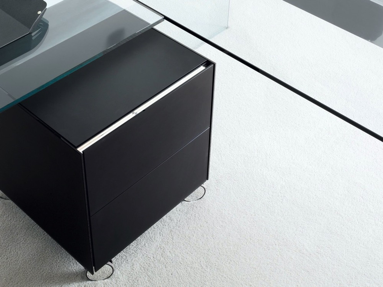 Gallotti & Radice Air L Desk by Pinuccio Borgonovo