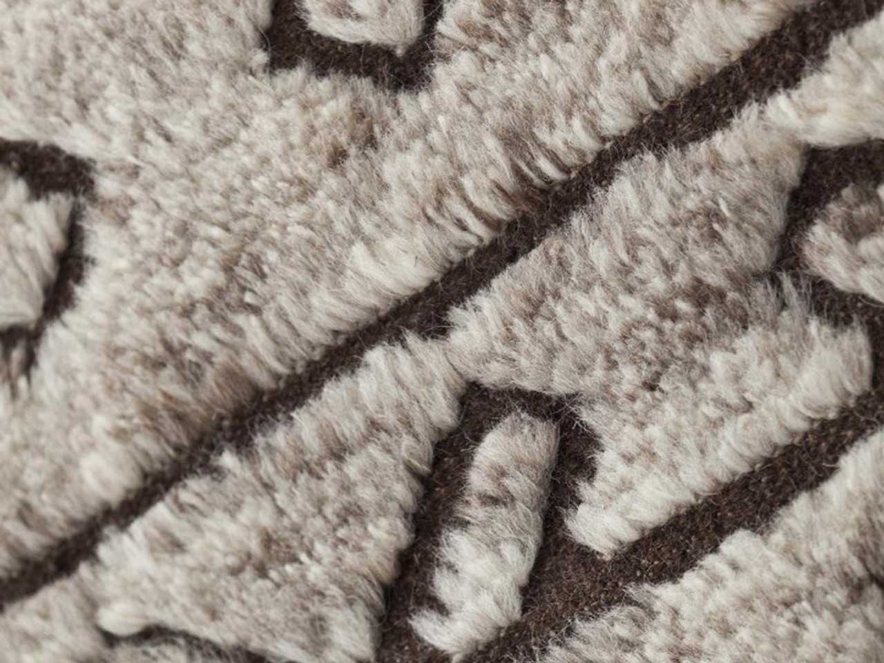 GAN Bereber Natural Hand Knotted Rug by GAN