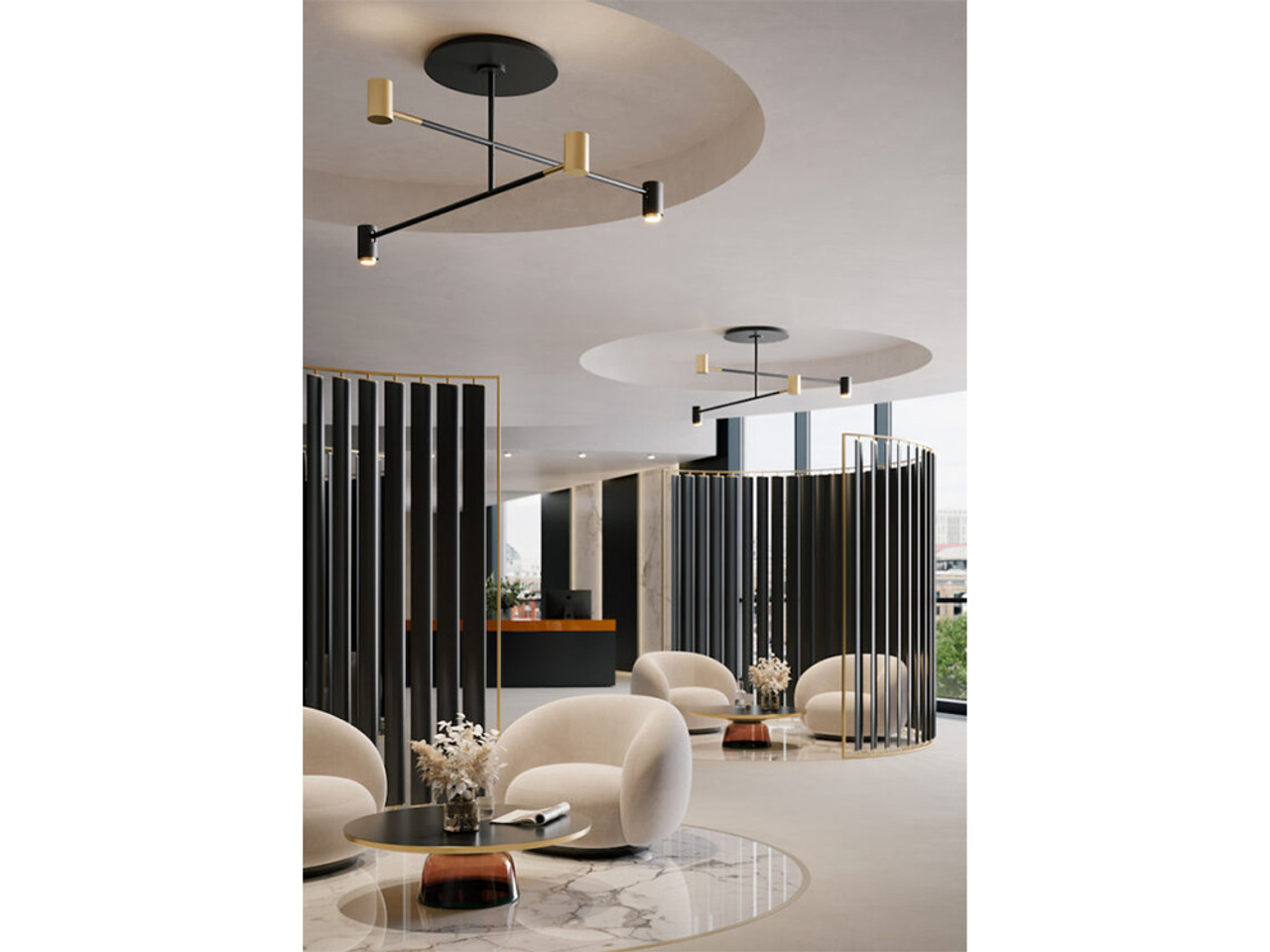 Melanocetus Ceiling Light