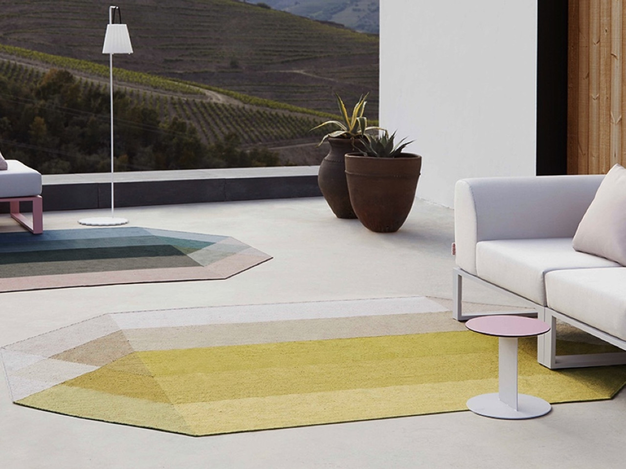 GAN Diamond Rug by Charlotte Lancelot