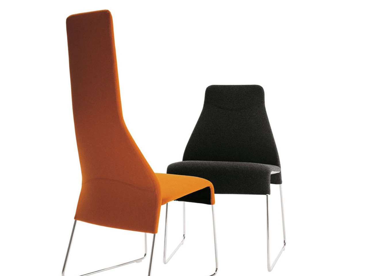 B&B Italia Lazy '05 Dining Chair - High Back by Patricia Urquiola