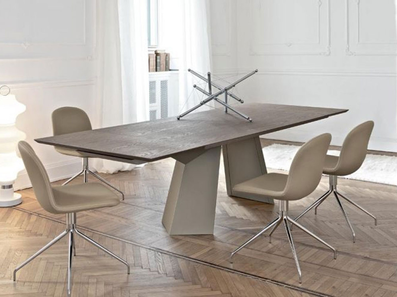 Bontempi Casa Fiandre Extendable Dining Table