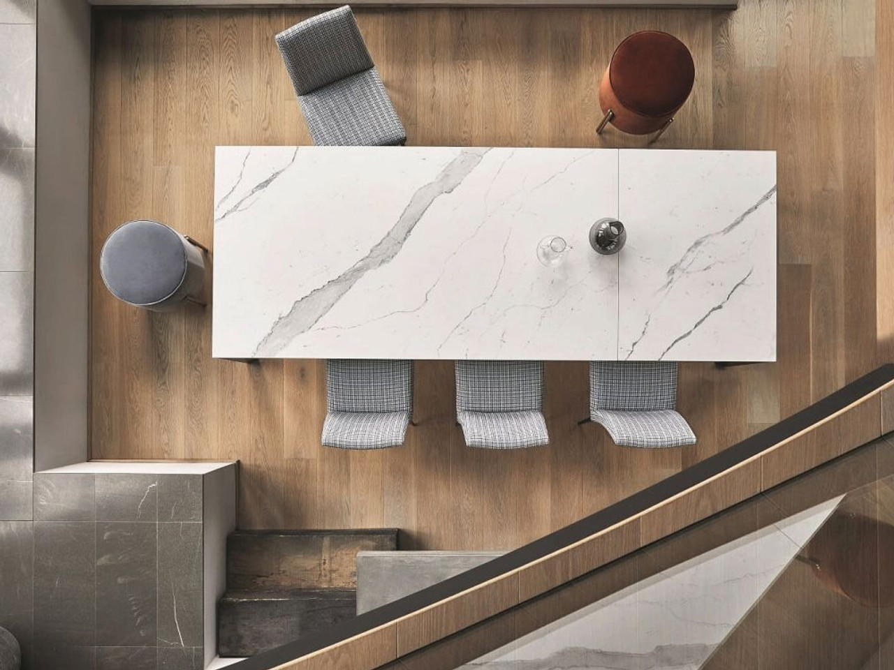 Bontempi Casa Mirage Extendible Dining Table