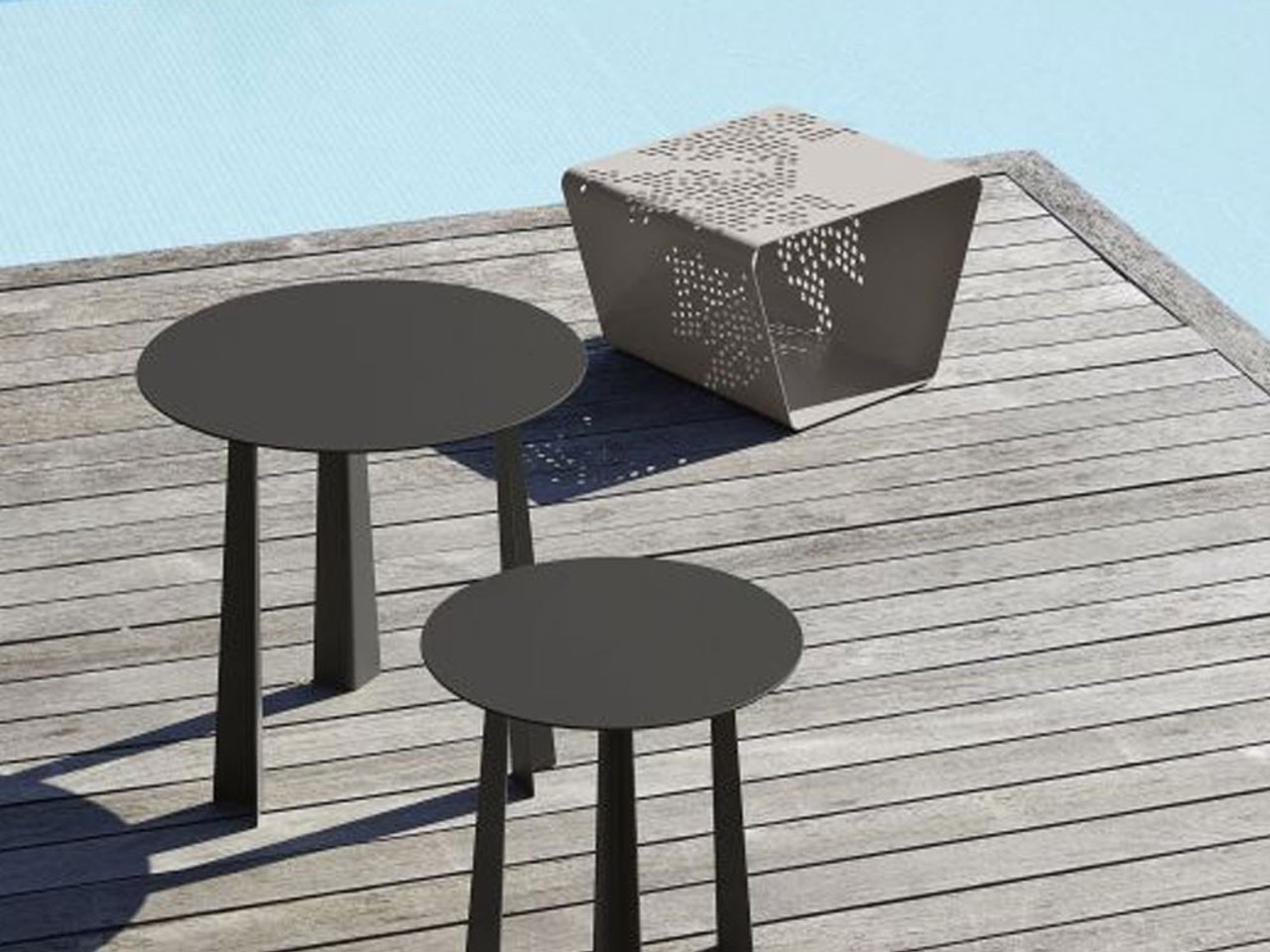 Bontempi Casa Pattern Outdoor Coffee Table