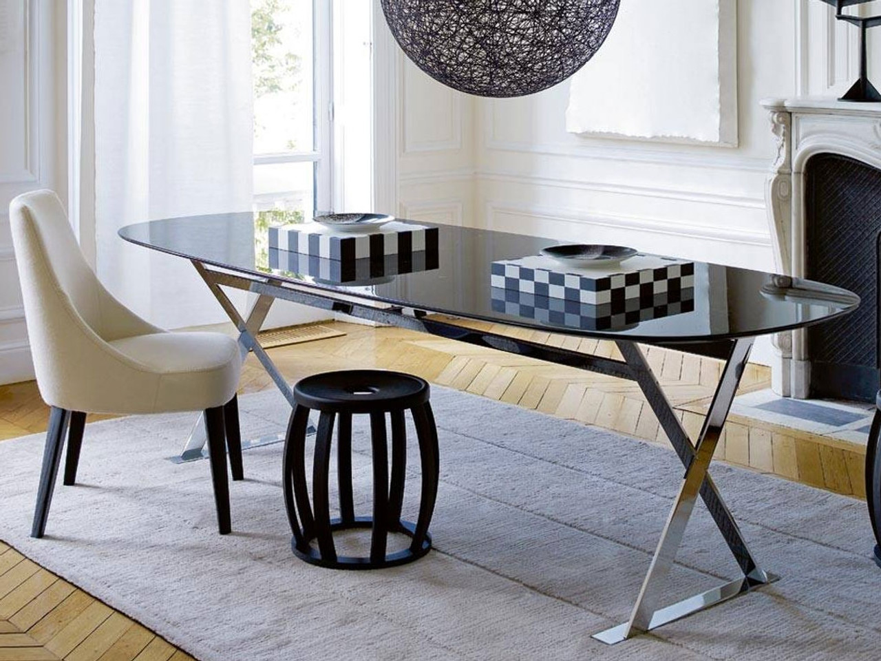 Maxalto Pathos Elliptic Table by Antonio Citterio 