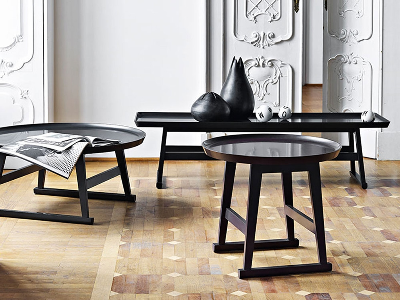 Maxalto Recipio '14 Side Table by Antonio Citterio 