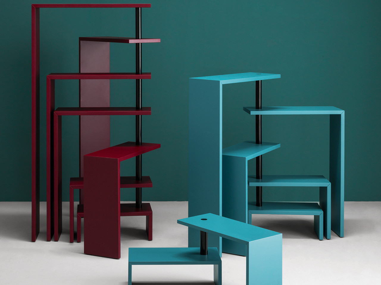 Zanotta Joy Rotating Shelving Unit by Achille Castiglioni