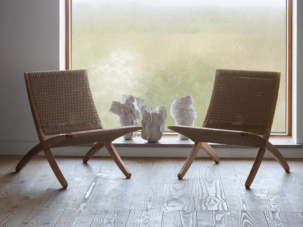 Carl Hansen & Son MG501 Cuba Lounge Chair in Paper Cord - Chaplins