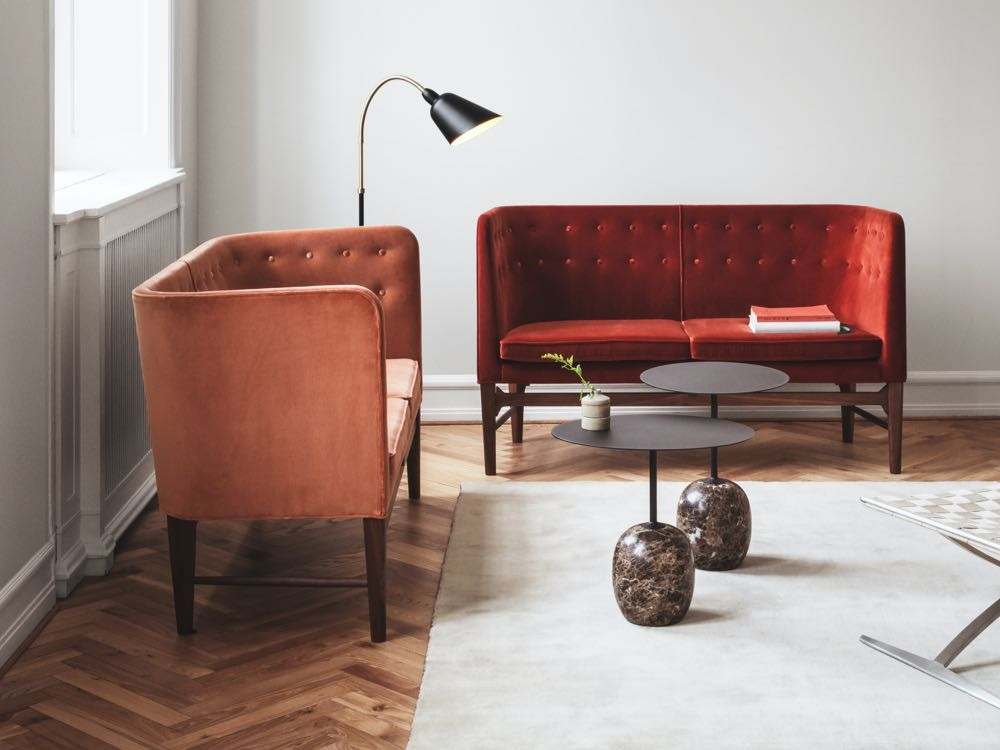 &Tradition Bellevue Floor Lamp by Arne Jacobsen