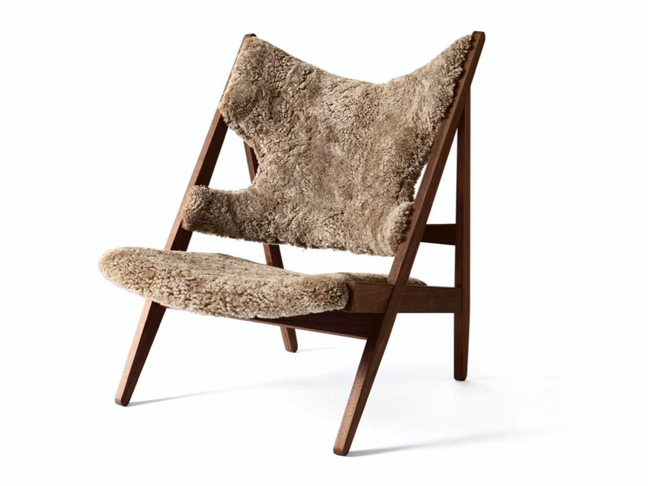 Knitting Lounge Chair - Sheepskin