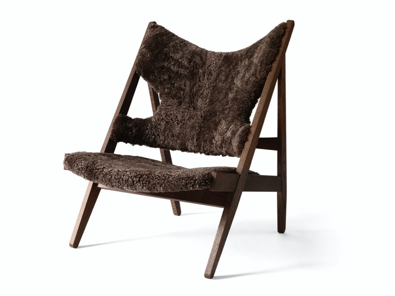 Knitting Lounge Chair - Sheepskin