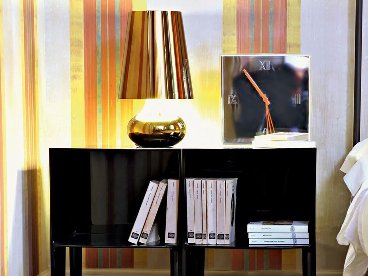 Kartell Ghost Buster Bedside Table by Philippe Starck & Eugeni Quitllet