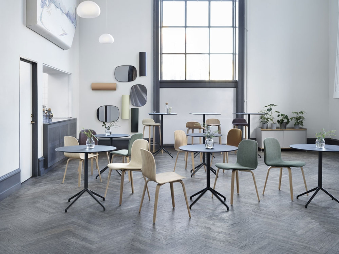 Muuto Still Rectangular Cafe Table by Iskos-Berlin