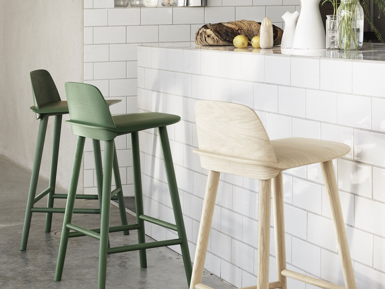 Muuto Nerd Barstool by David Geckeler