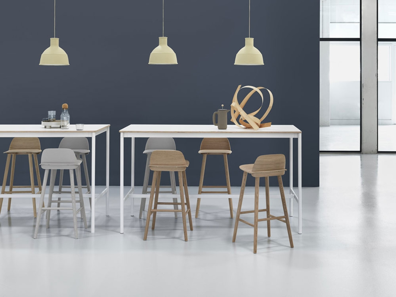 Muuto Nerd Barstool by David Geckeler