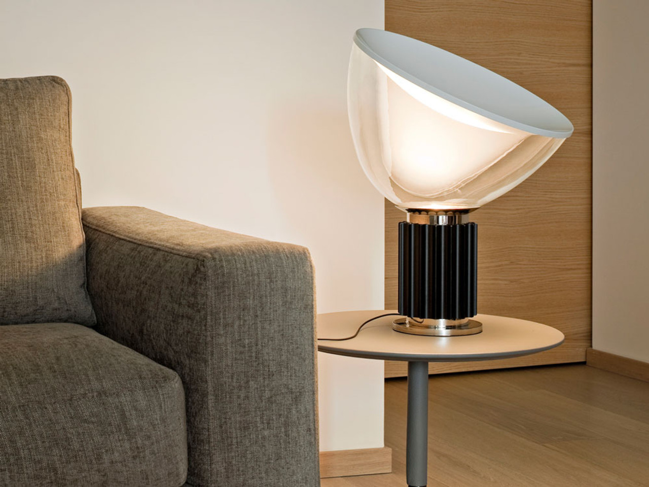Flos Taccia Small Table Lamp by Achille & Pier Giacomo Castiglioni