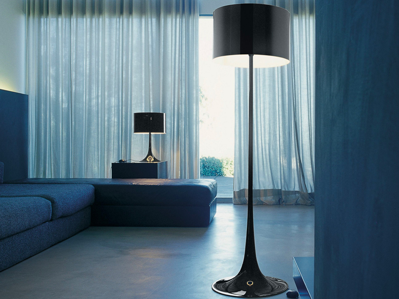 Spun Light Floor Lamp