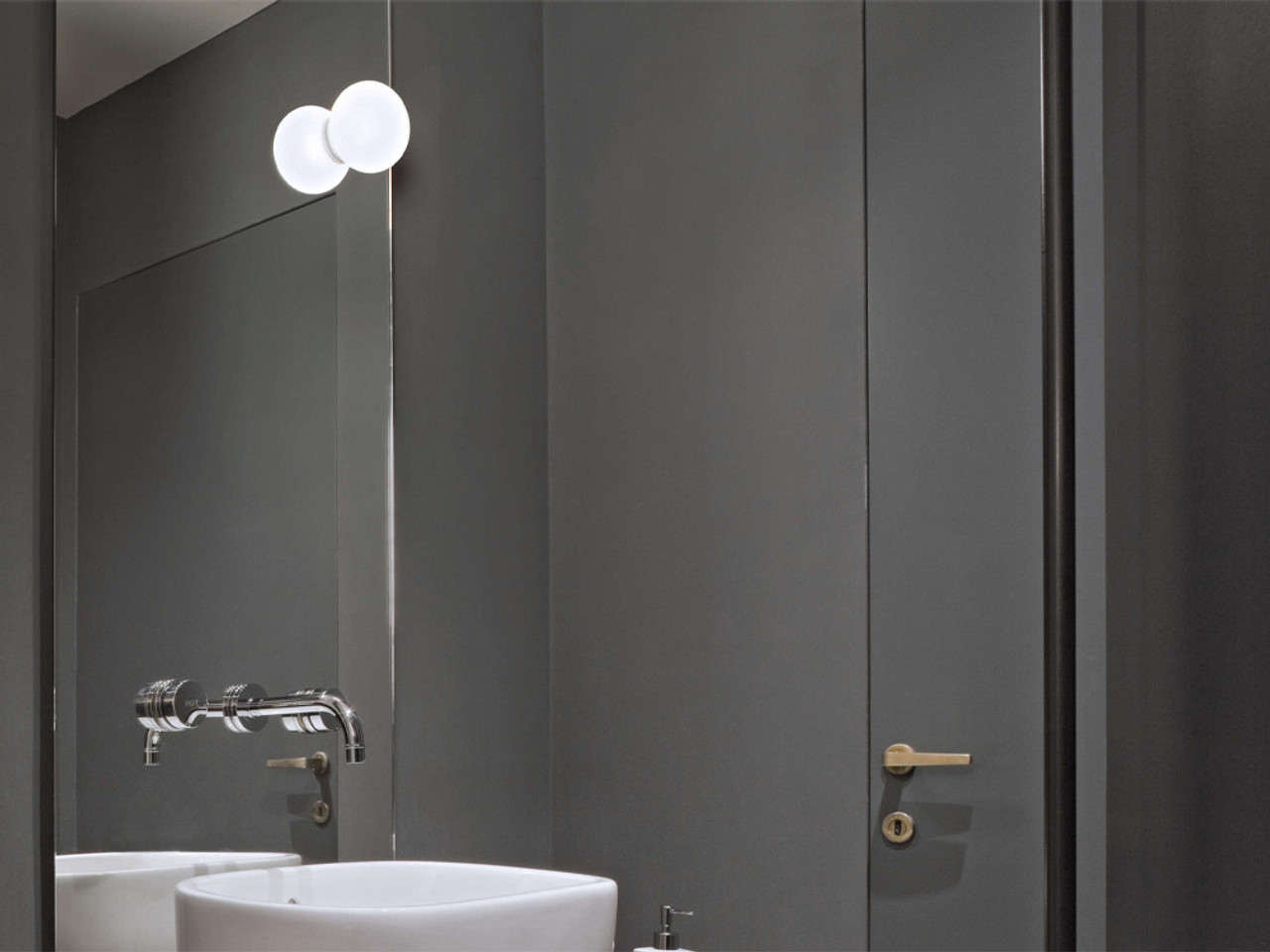 Mini Glo-Ball Wall, Ceiling or Mirror Light