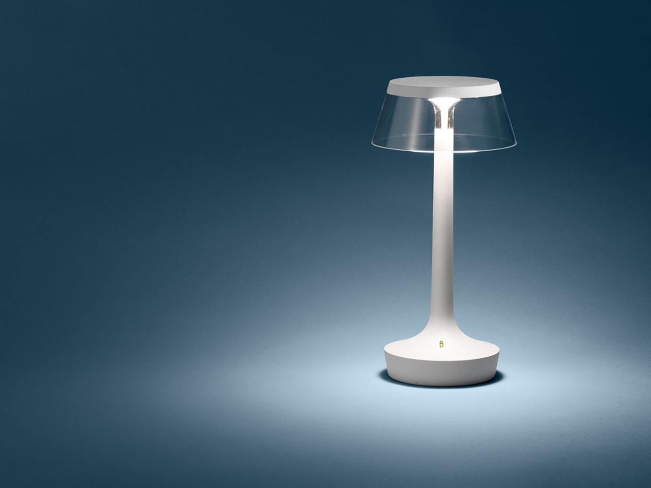 Flos Bon Jour Unplugged Table Lamp by Philippe Starck