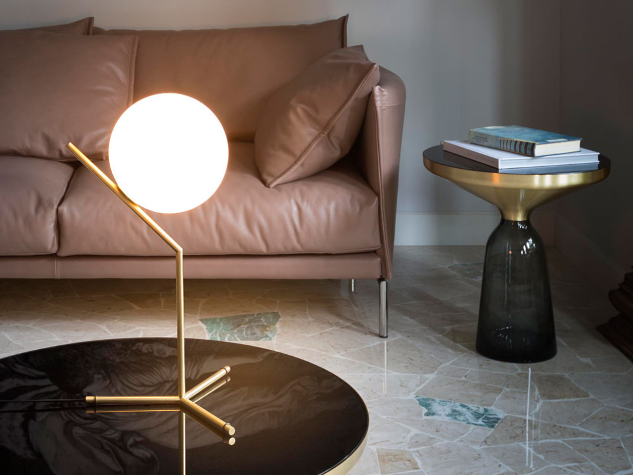 Flos IC Lights T1 Table Lamp - High by Michael Anastassiades