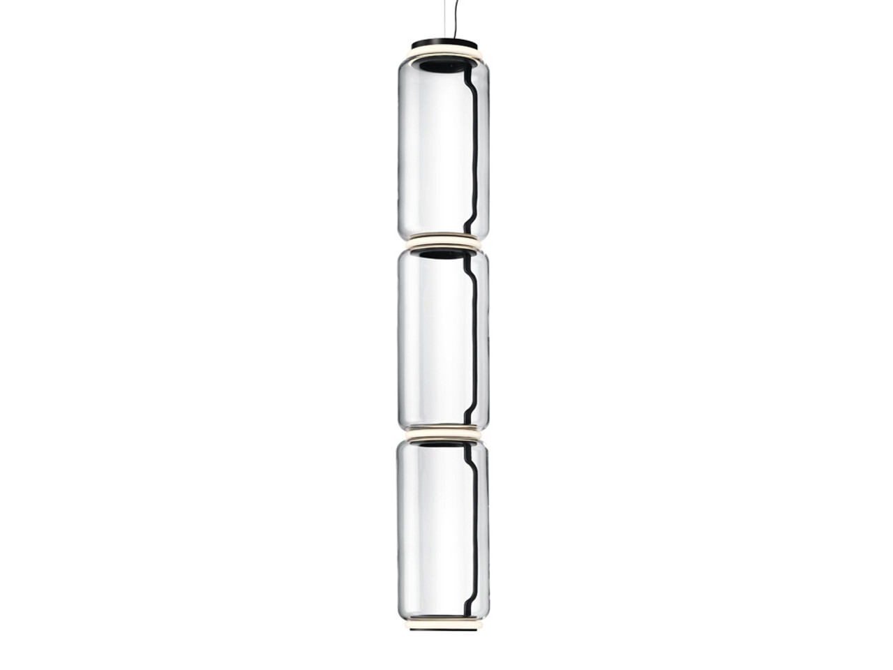 Flos Noctambule Pendant - cylinder Light by Konstantin Grcic
