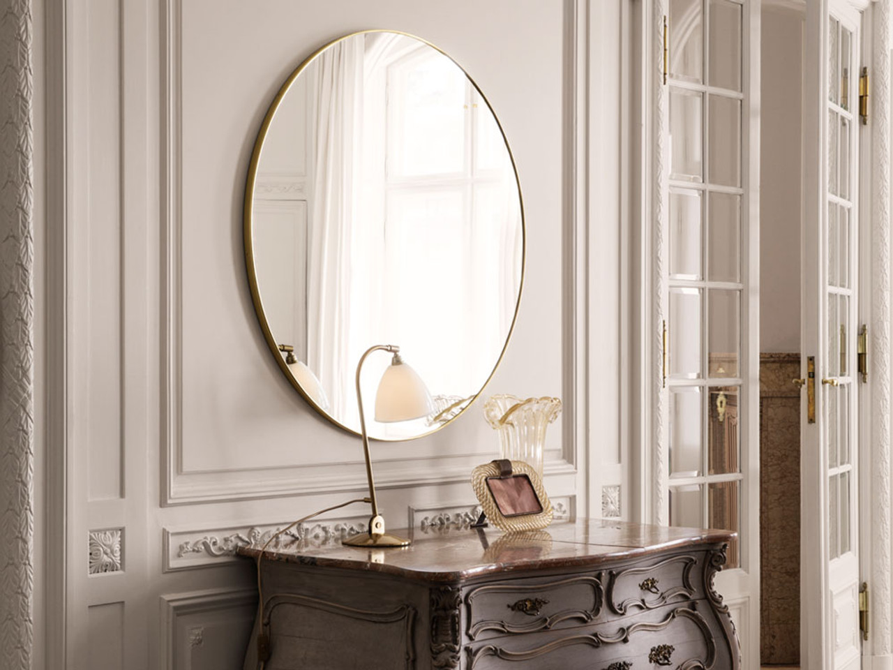 Gubi Wall Mirror by Gubi Design Team