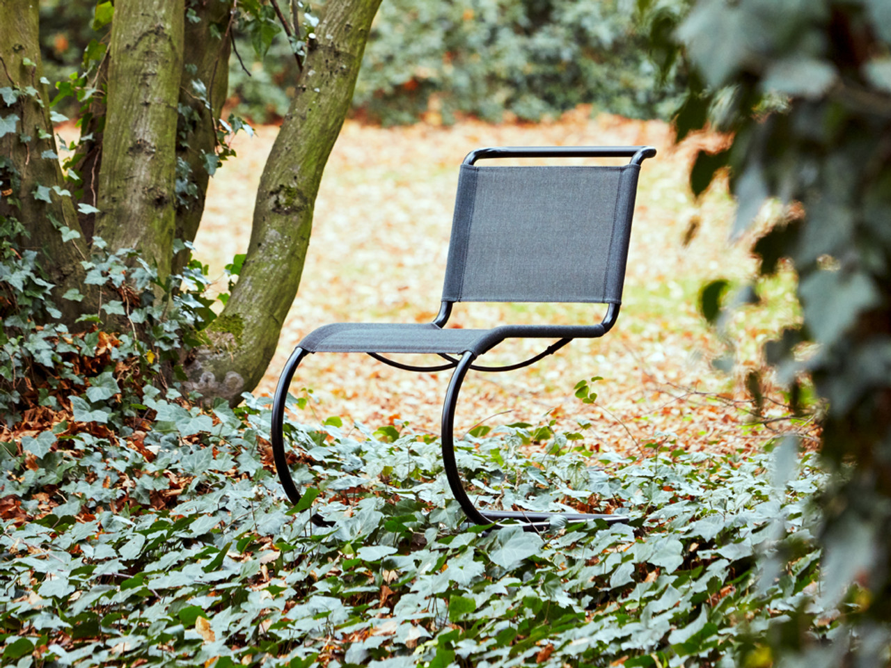 Thonet S 533 N All Seasons Outdoor Chair by Ludwig Mies van der Rohe