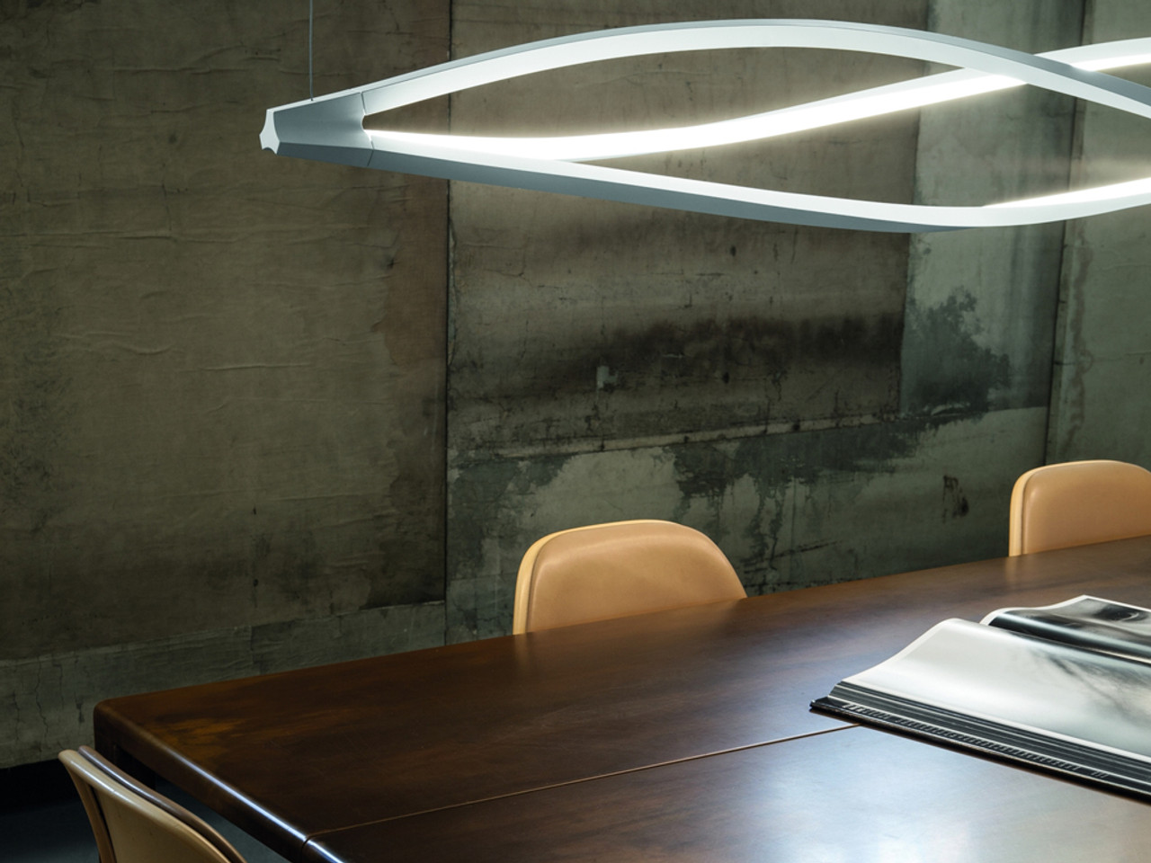 Nemo Lighting In the Wind Horizontal Pendant Light by Arihiro Miyake