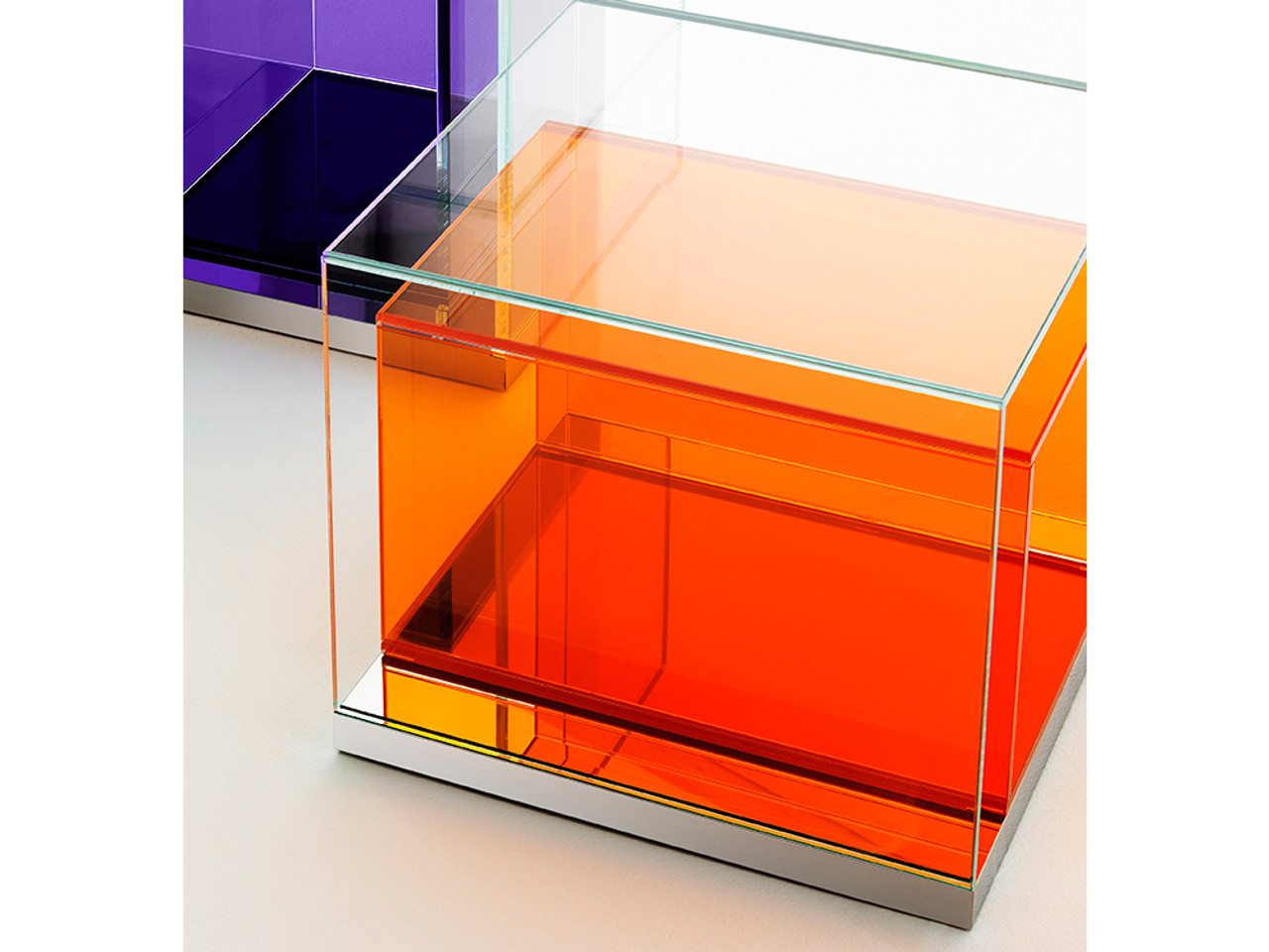 Glas Italia Boxinbox Side Table by Philippe Starck