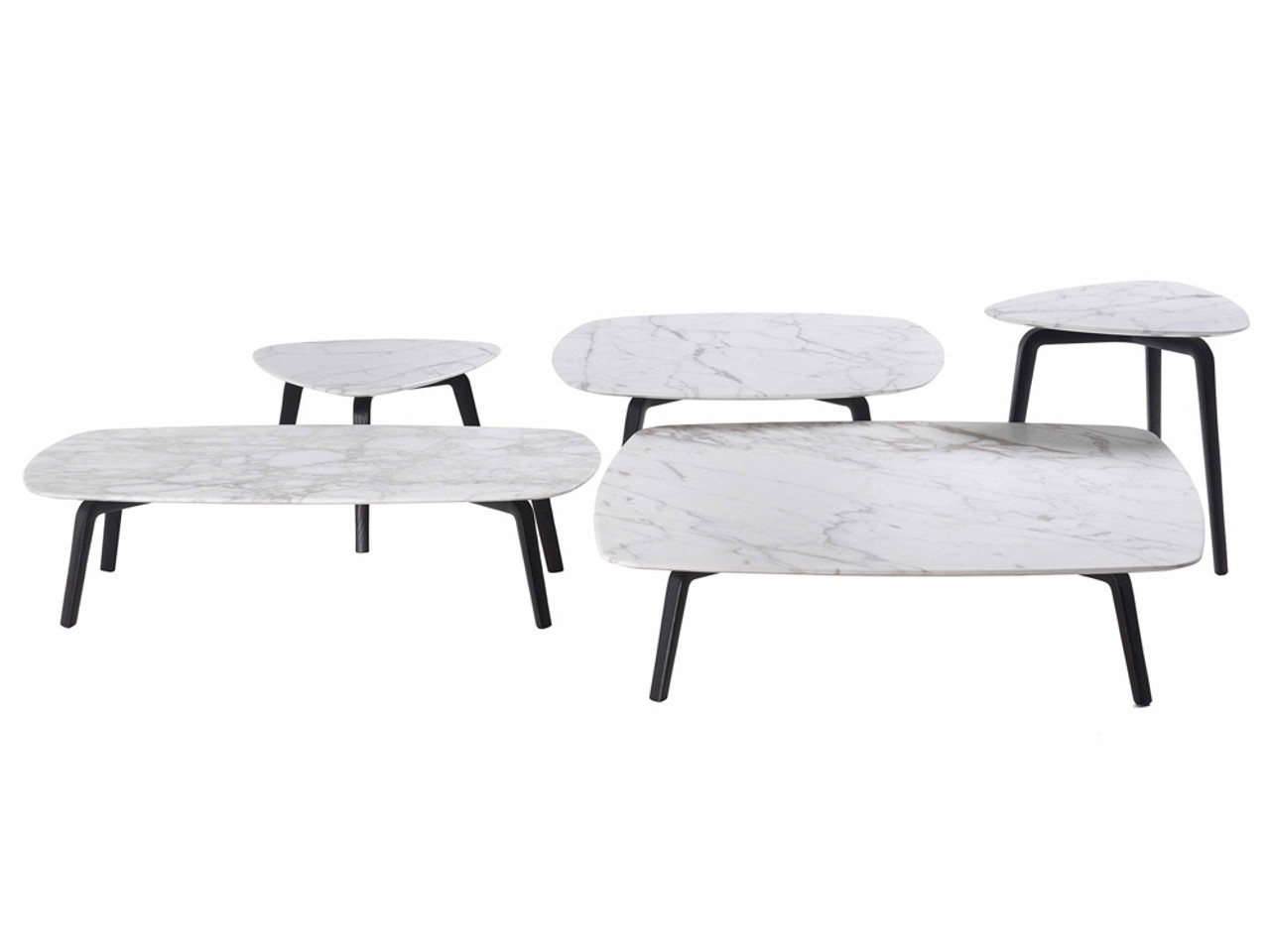 Poltrona Frau Fiorile Square Coffee Table by Roberto Lazzeroni