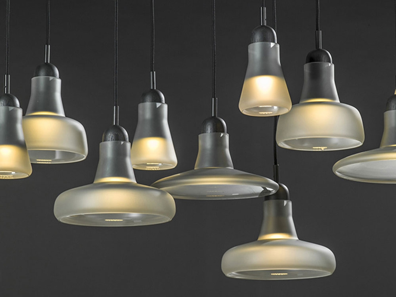 Brokis Shadows Pendant Light 28cm by Lucie Koldová & Dan Yeffet
