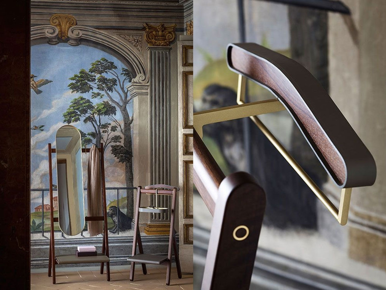 Poltrona Frau Ren Valet Stand by Neri & Hu