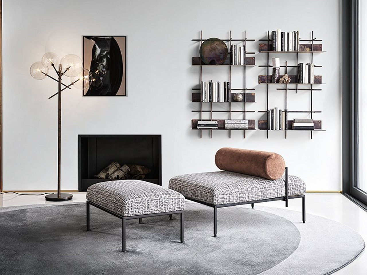 Bolle Floor Lamp - Quickship