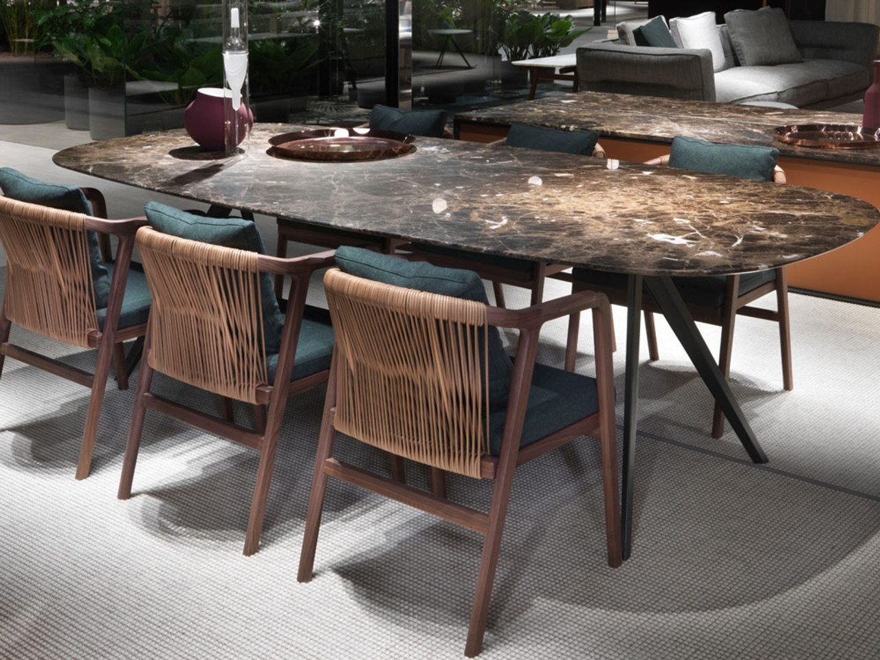 Flexform Zefiro Dining Table by Antonio Citterio 