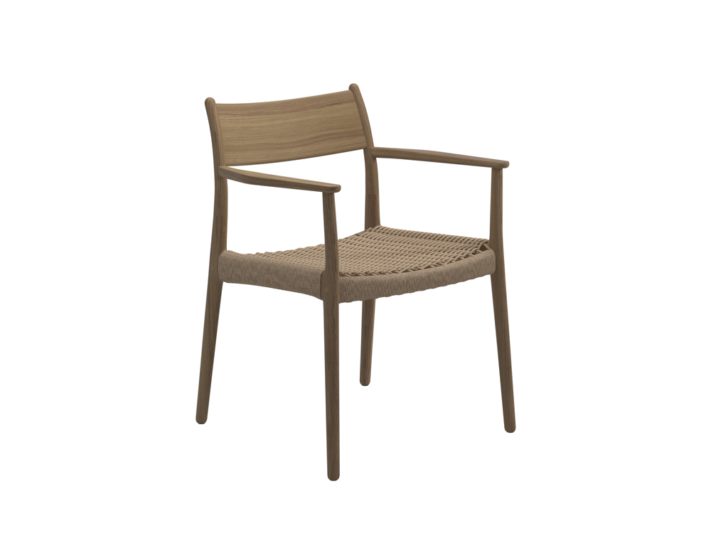 Gloster Kay Low Back Outdoor Lounge Chair by Henrik Pederson Chaplins