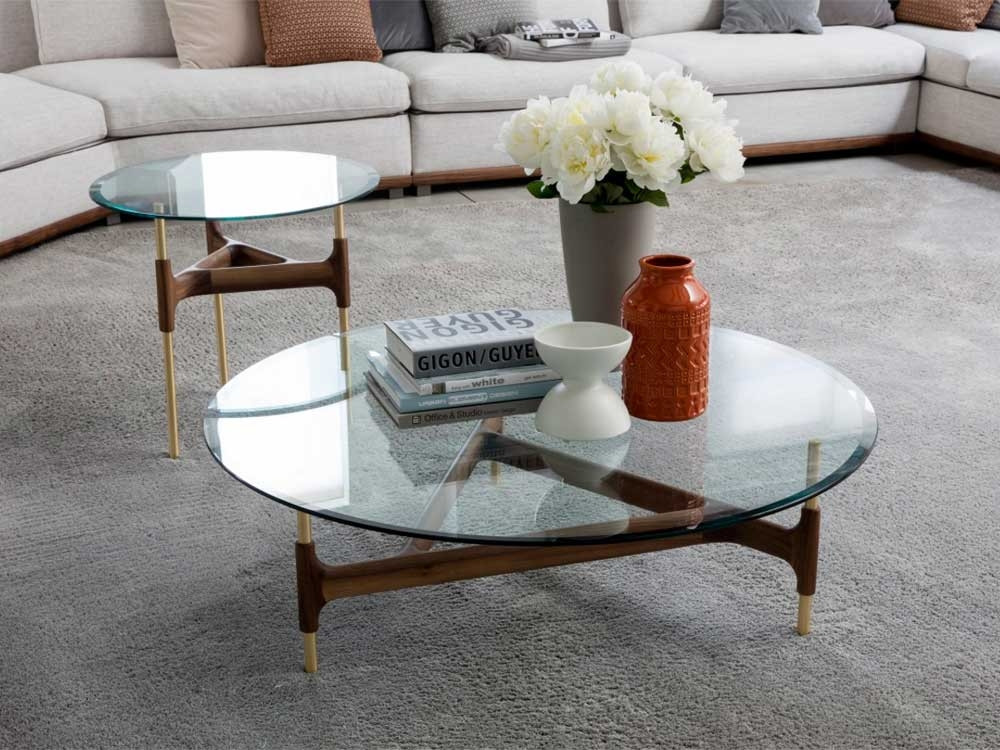 Porada Quay Oval Coffee Table by Gabriele and Oscar Buratti Chaplins