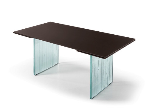 Fiam Waves Extendable Dining Table by Ludovica and Roberto Palomba