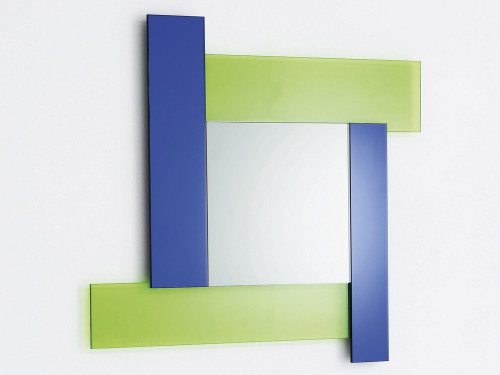 Glas Italia Gli Specchi di Dioniso 2 Wall Mirror by Ettore Sottsass