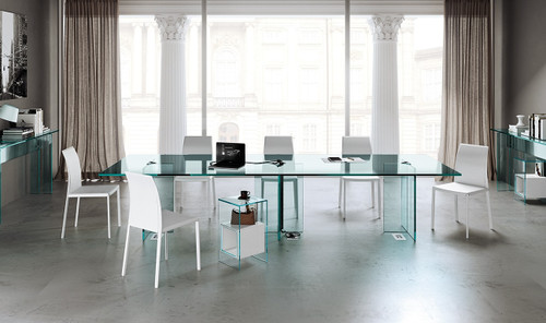 Fiam LLT Ofx Meeting Table by Dante O. Benini and Luca Gonzo