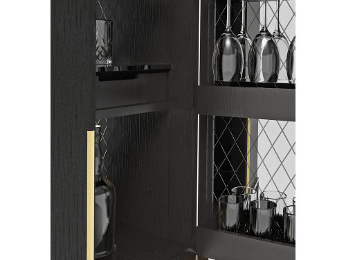 Gallotti & Radice Tama Bar Cabinet by Carlo Colombo