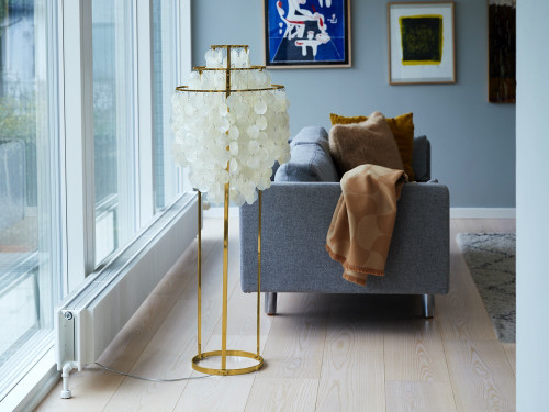 Fun 1STM Brass Floor Lamp - Quickship