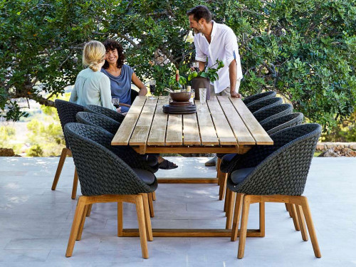 Cane-Line Endless Outdoor Rectangular Dining Table