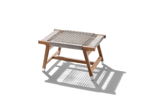 Flexform Tonga Outdoor Ottoman by Antonio Citterio 