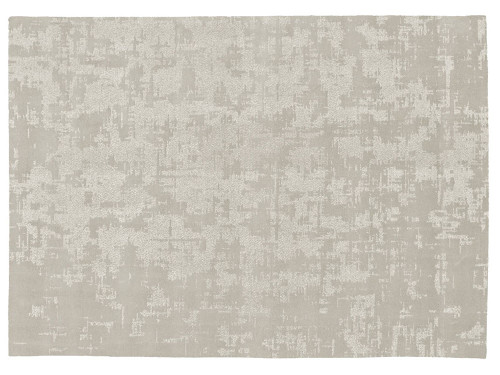 B&B Italia Istos White Botanical Silk Rug by Francesca Simen