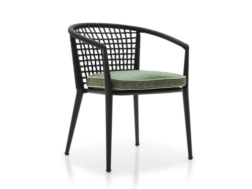 B&B Italia Erica '19 Outdoor Chair With Armrests by Antonio Citterio