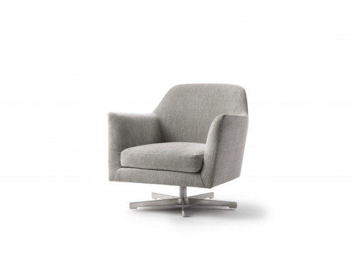 Flexform Luce Swivel Armchair by Antonio Citterio 