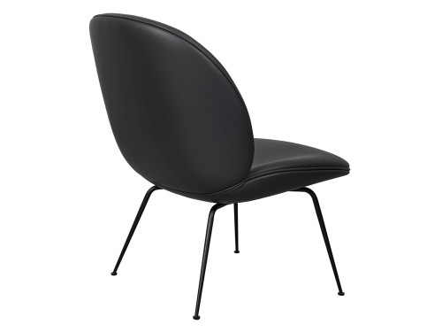 Gubi Leather Beetle Lounge Chair by GamFratesi
