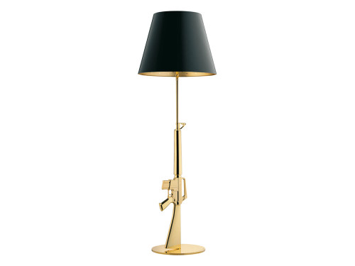 Flos Gun Lounge Floor Lamp by Philippe Starck