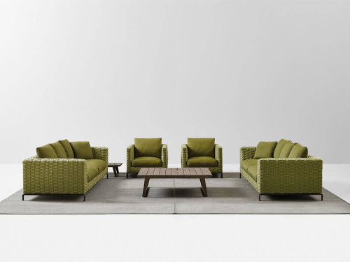 Ray Outdoor Armchair - Fabric