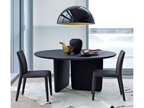 Tobi-Ishi Round Dining Table